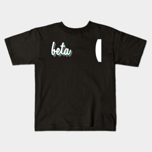 Beta Retro Kids T-Shirt